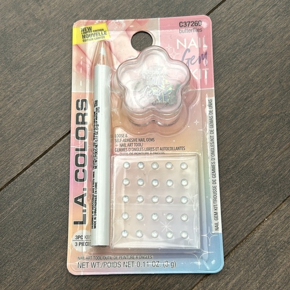 L.A. COLORS Nail Gem Kit, Nail Art Beauty Fashion Accessories Stickers Self Care - Picture 3 of 8